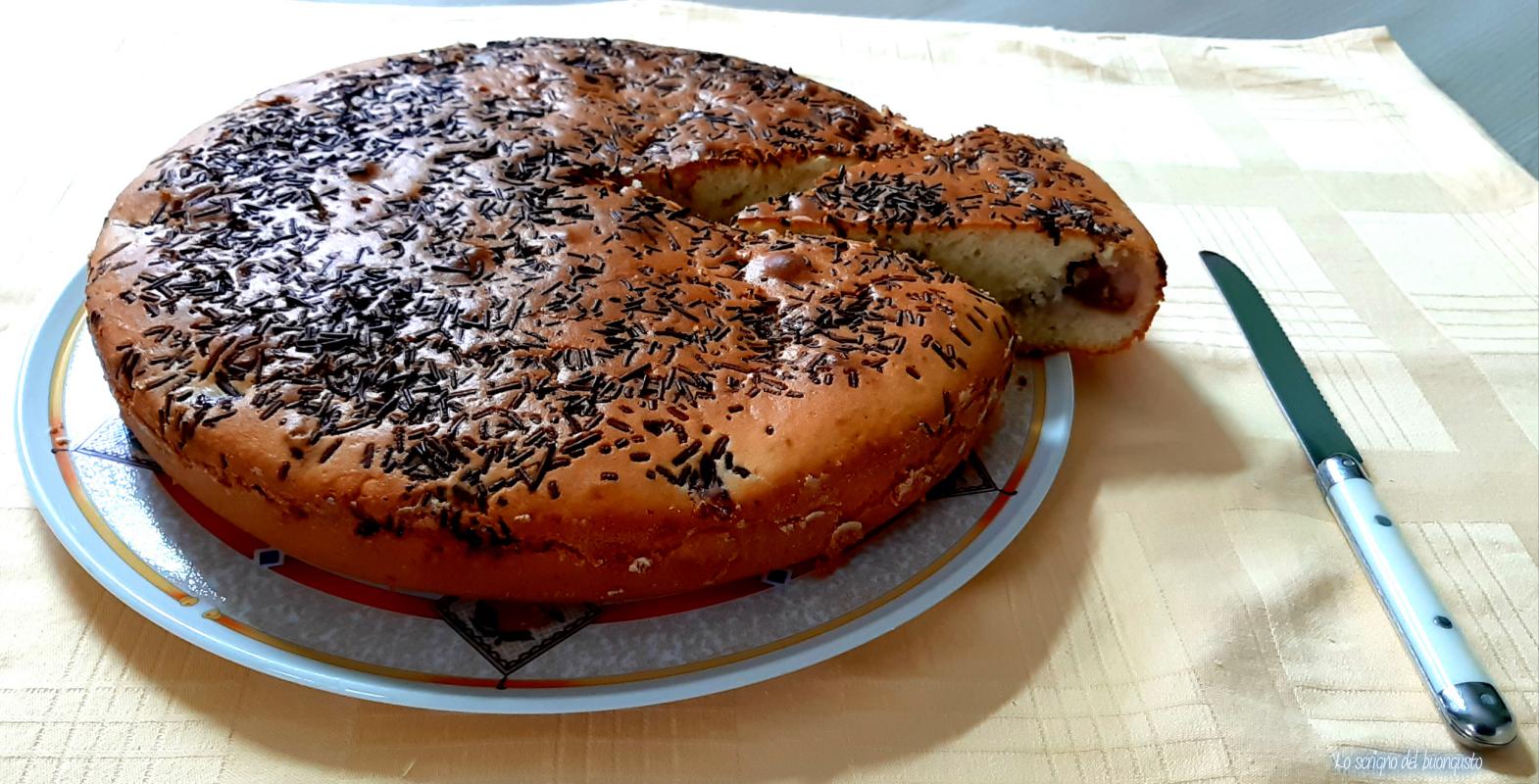 Vijgentaart met verse vijgen