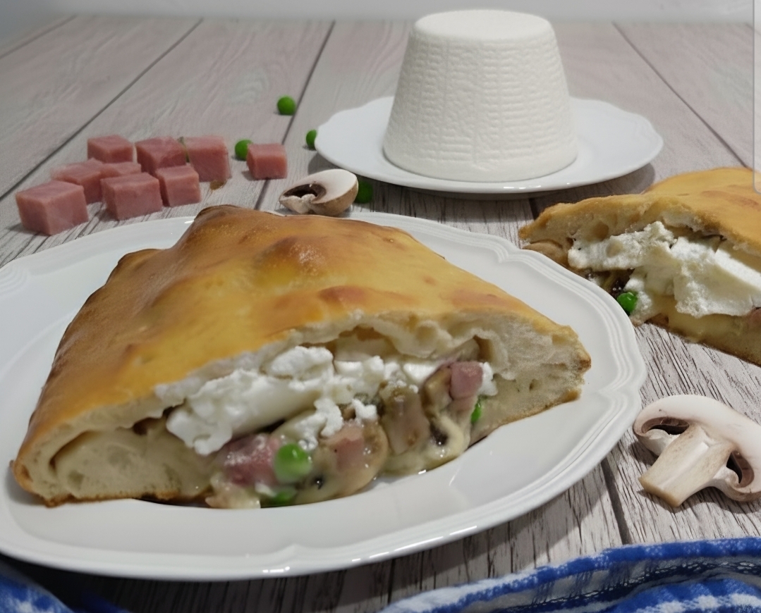 Het recept voor de boscaiola schiacciata