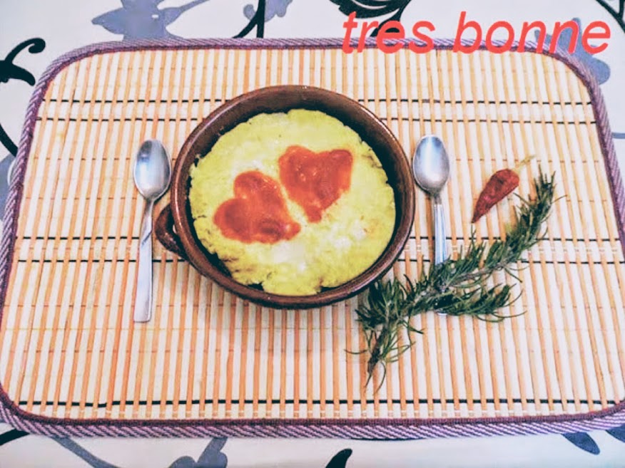 zachte bloemkoolsoep voor Valentijnsdag