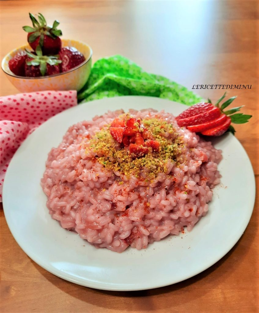 Recept risotto met aardbeien
