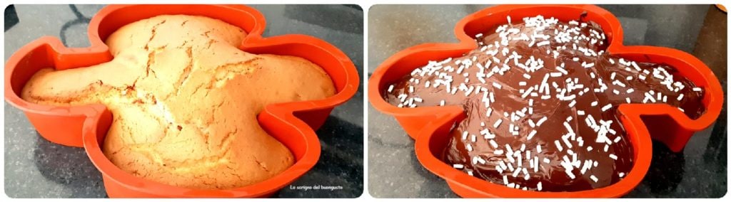 Colomba met chocolade zonder rijzen