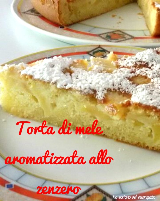 Appeltaart met gembersmaak