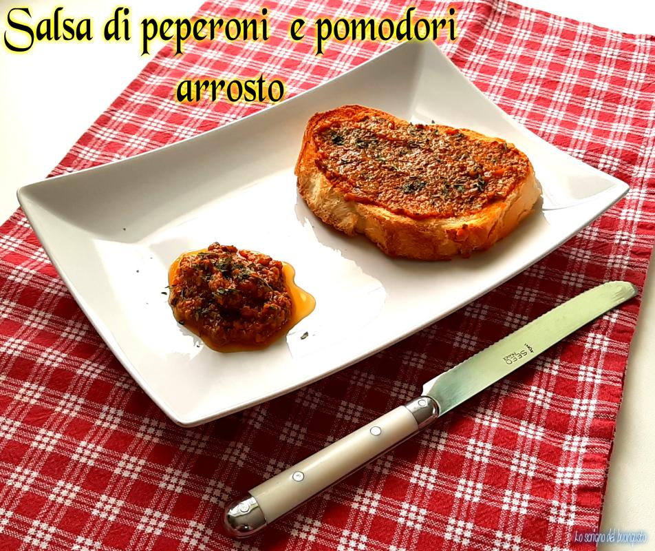 Geroosterde paprika- en tomatensaus