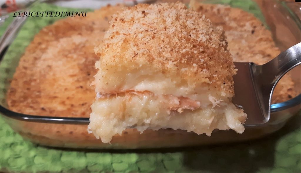 aardappel en zalmtaart