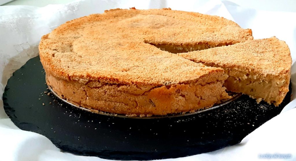 Aardappeltaart met mortadella