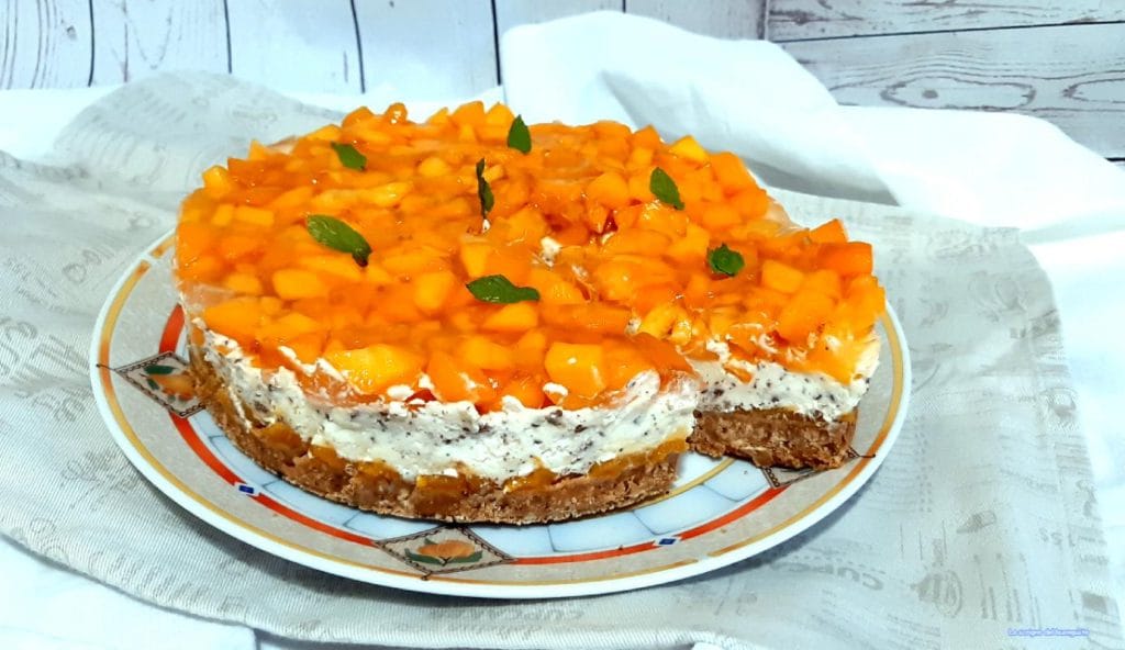 Perzik Cheesecake