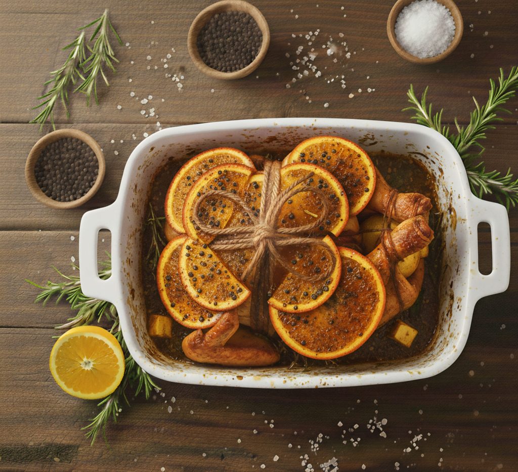 Hoe een hele kip of kapoen in de oven te koken