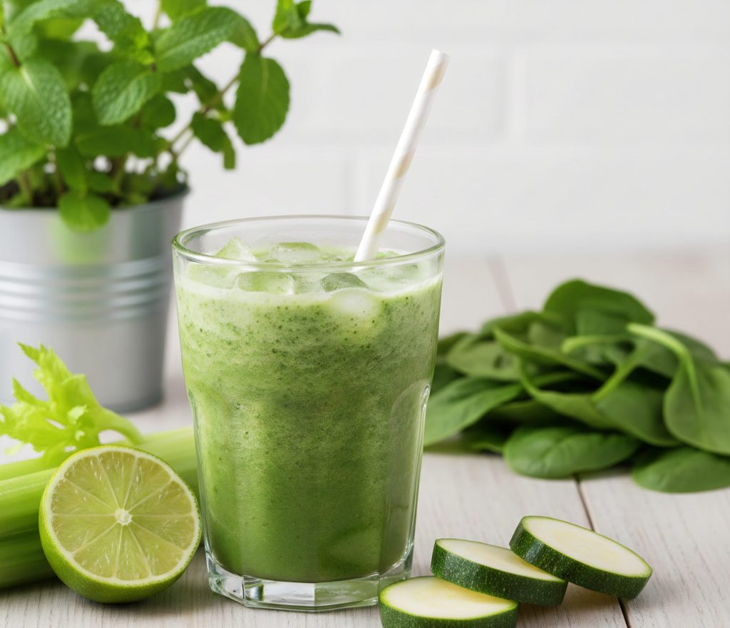 Antioxidante groene detox smoothie