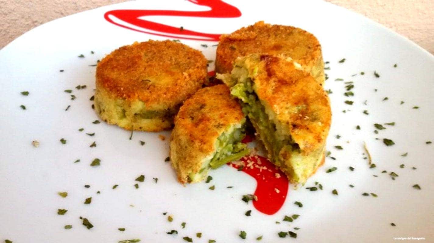 Hartige muffins met asperges en aardappelen