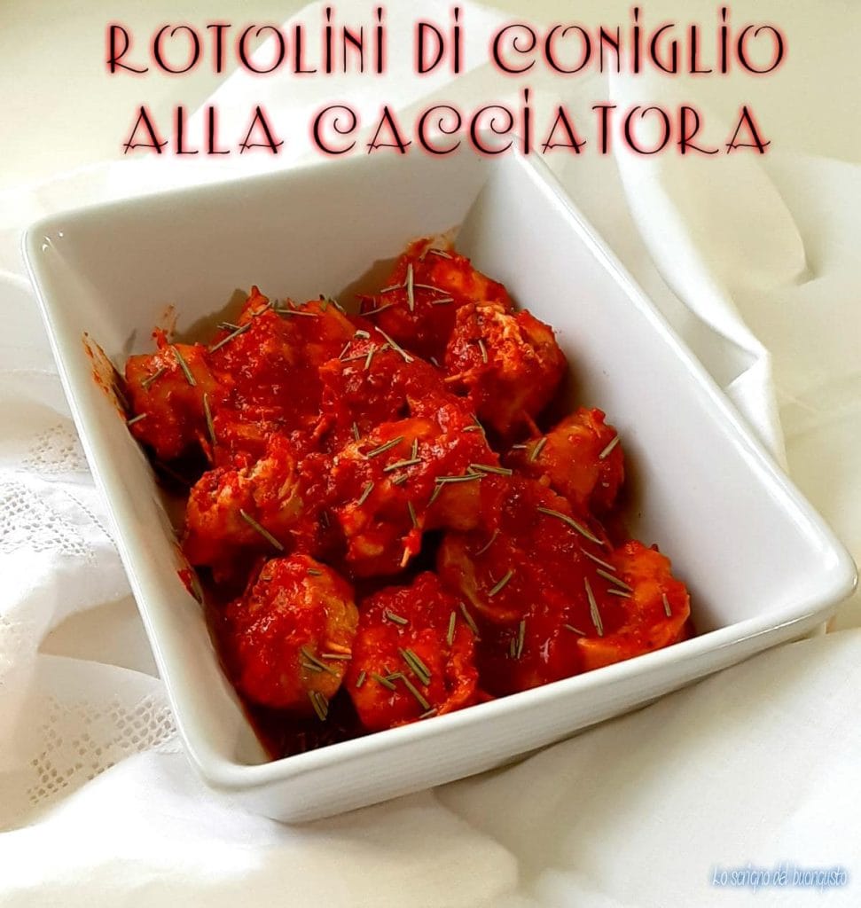 Konijnenrolletjes alla cacciatora