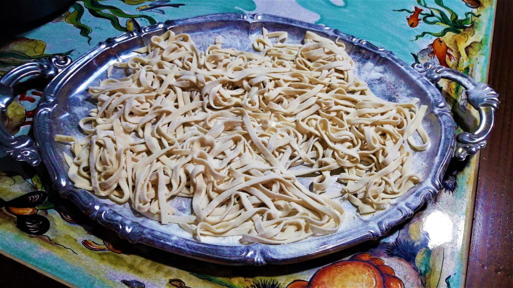 handgemaakte tagliatelle