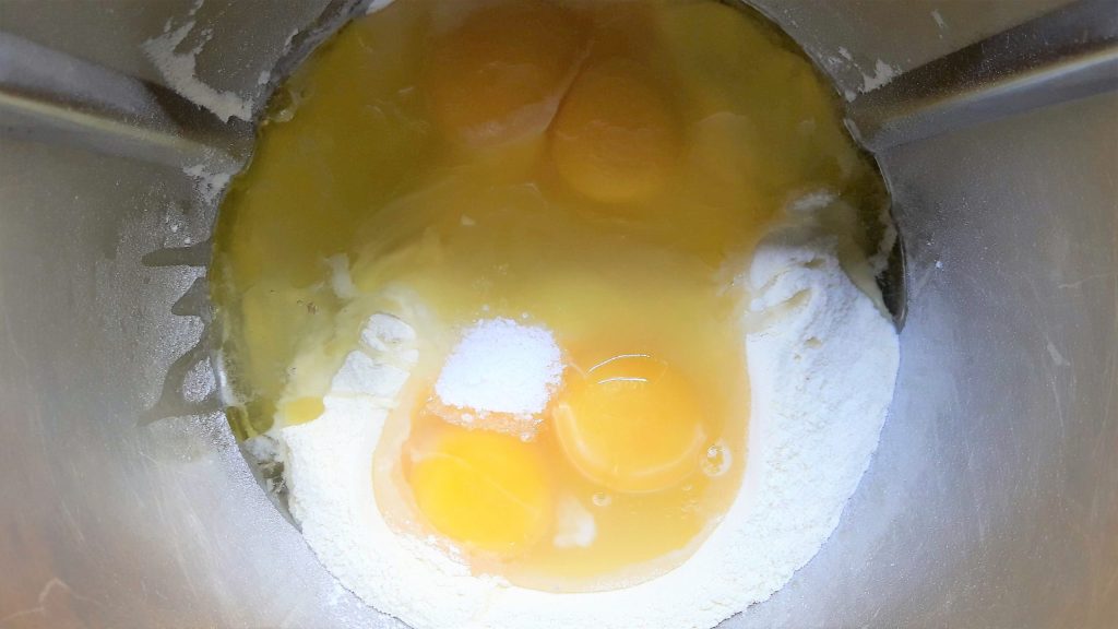 Feestkoekjes met kleurrijke korrels