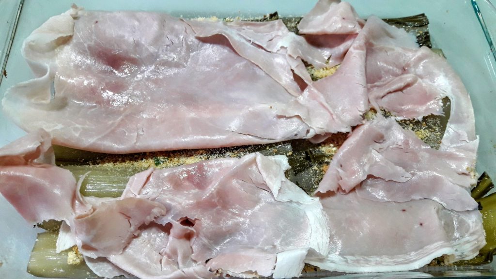 Parmigiana van snijbiet op Siciliaanse wijze