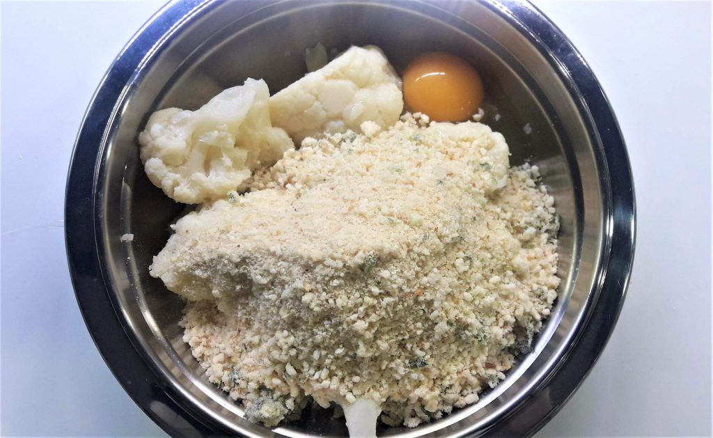 Bloemkoolpannenkoekjes op Siciliaanse wijze