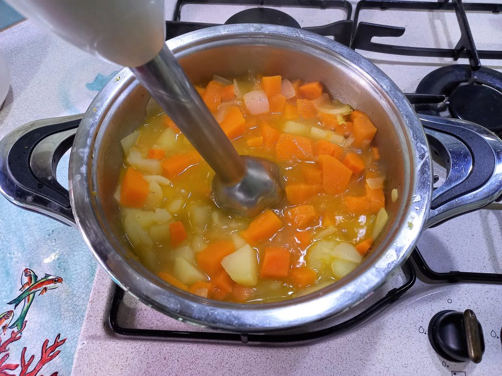 Gekruide pompoensoep met sinaasappel