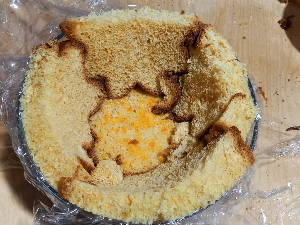 De pandorokoepel met mandarijncrème