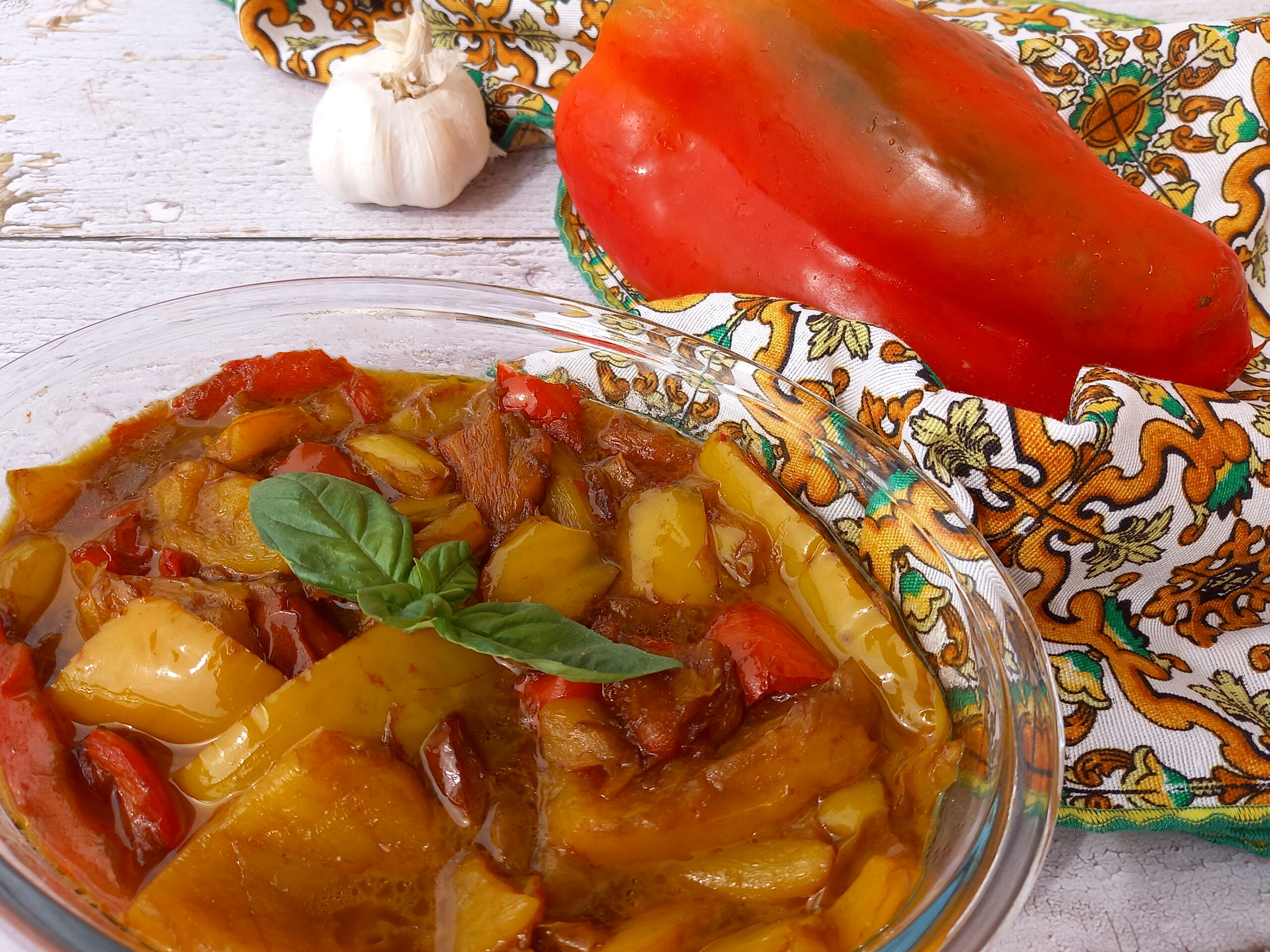 Zoetzure paprika’s dieet recept