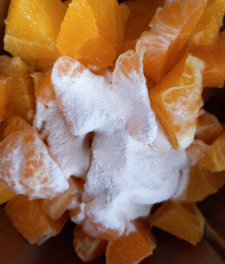 Suikervrije sinaasappelcompote