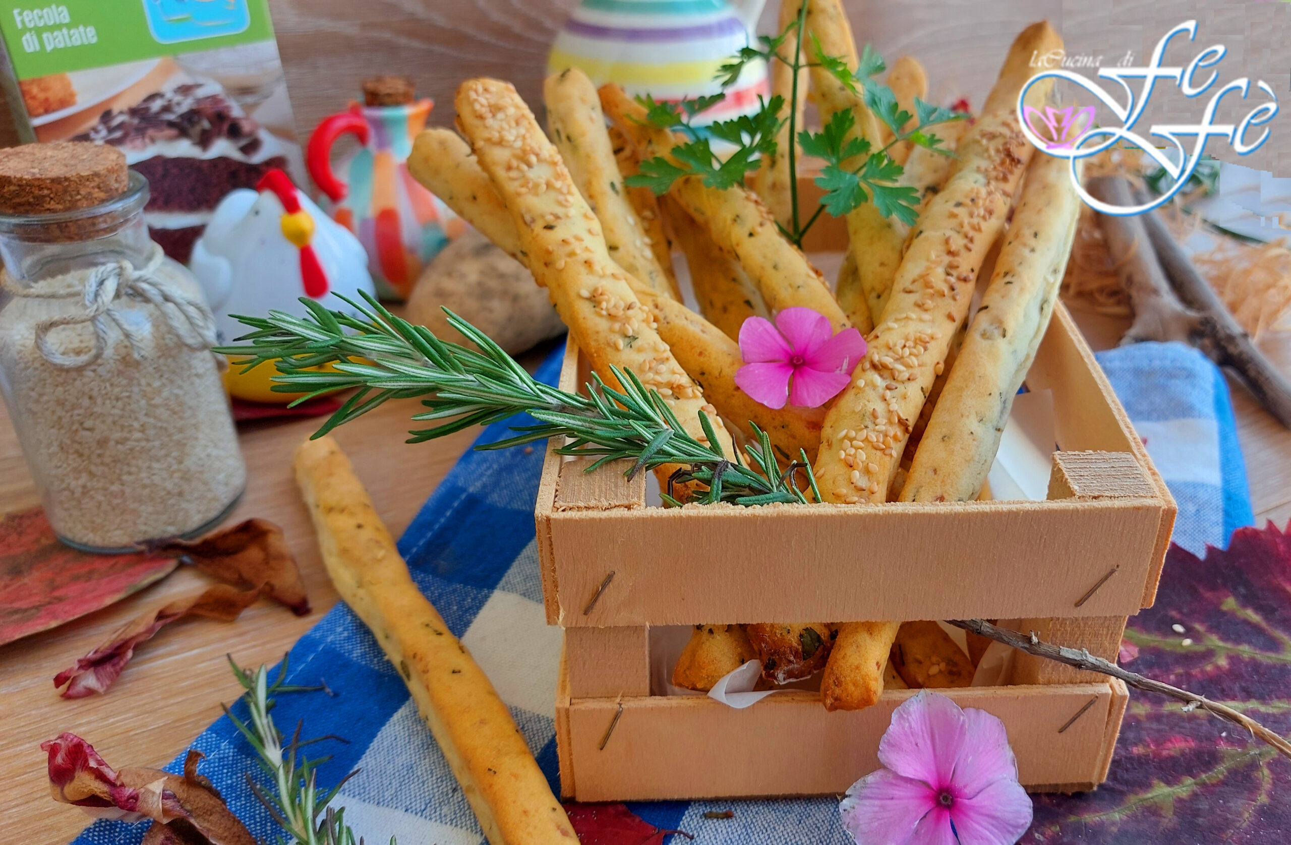 AARDAPPELGRESSINIS MET SESAMZAAD ZONDER GIST