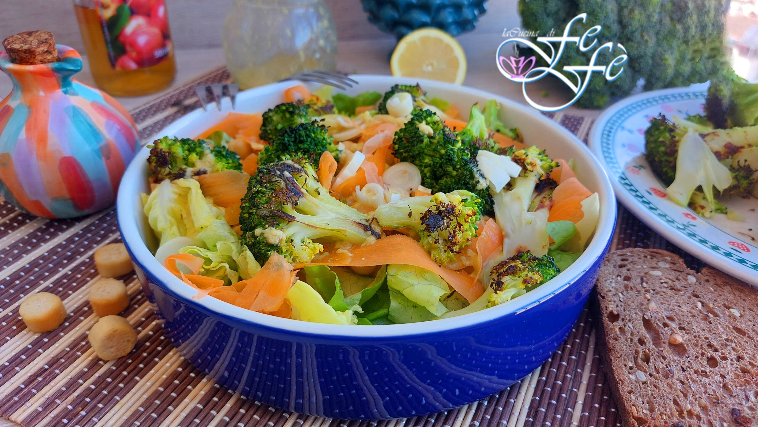 WINTERSE BROCCOLI EN KIKKERERWTENSALADE