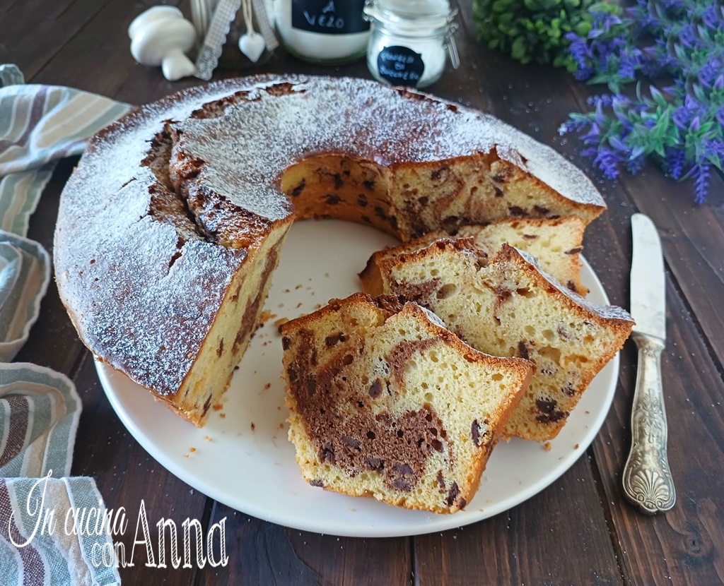 Dubbele Chocolade Wolk Cake