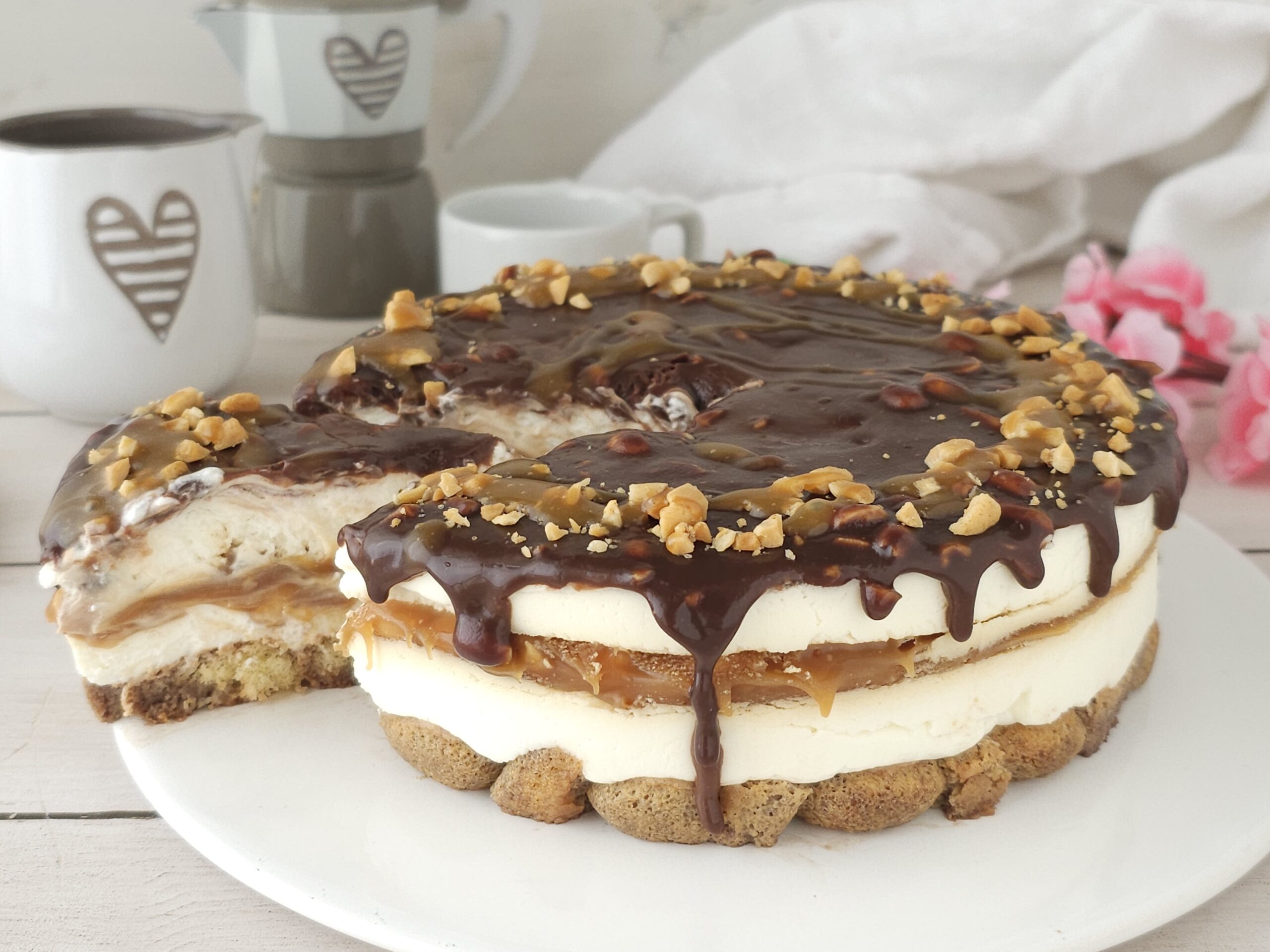Snickers semifreddo