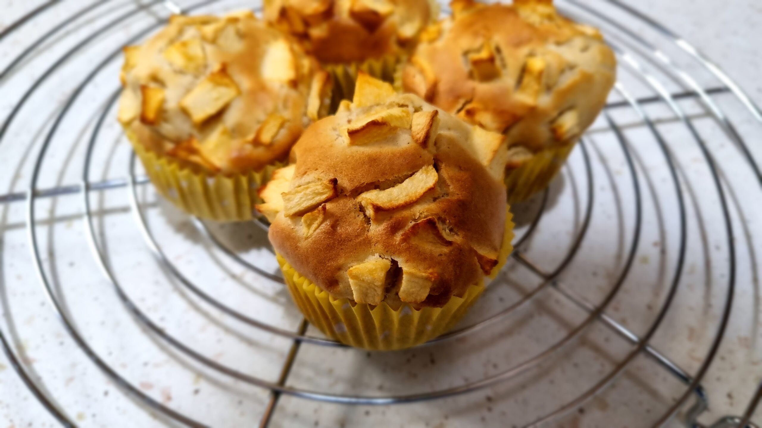 Appelmuffins in de airfryer