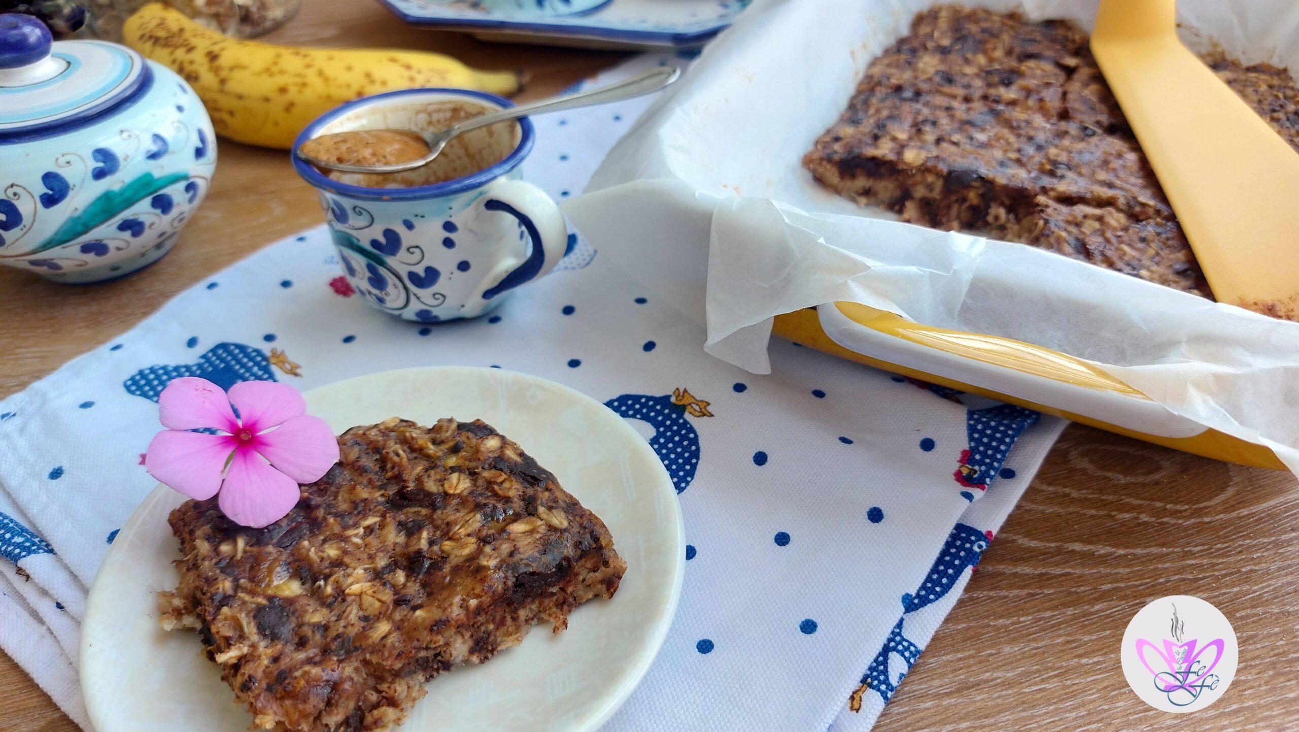 BANANA EN CHOCOLADE HAVERMOUTTAART