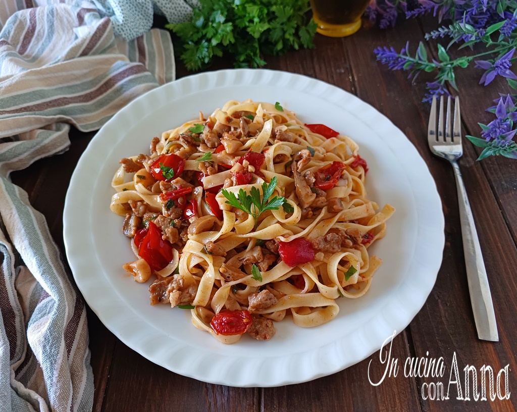 Tagliatelle alla boscaiola
