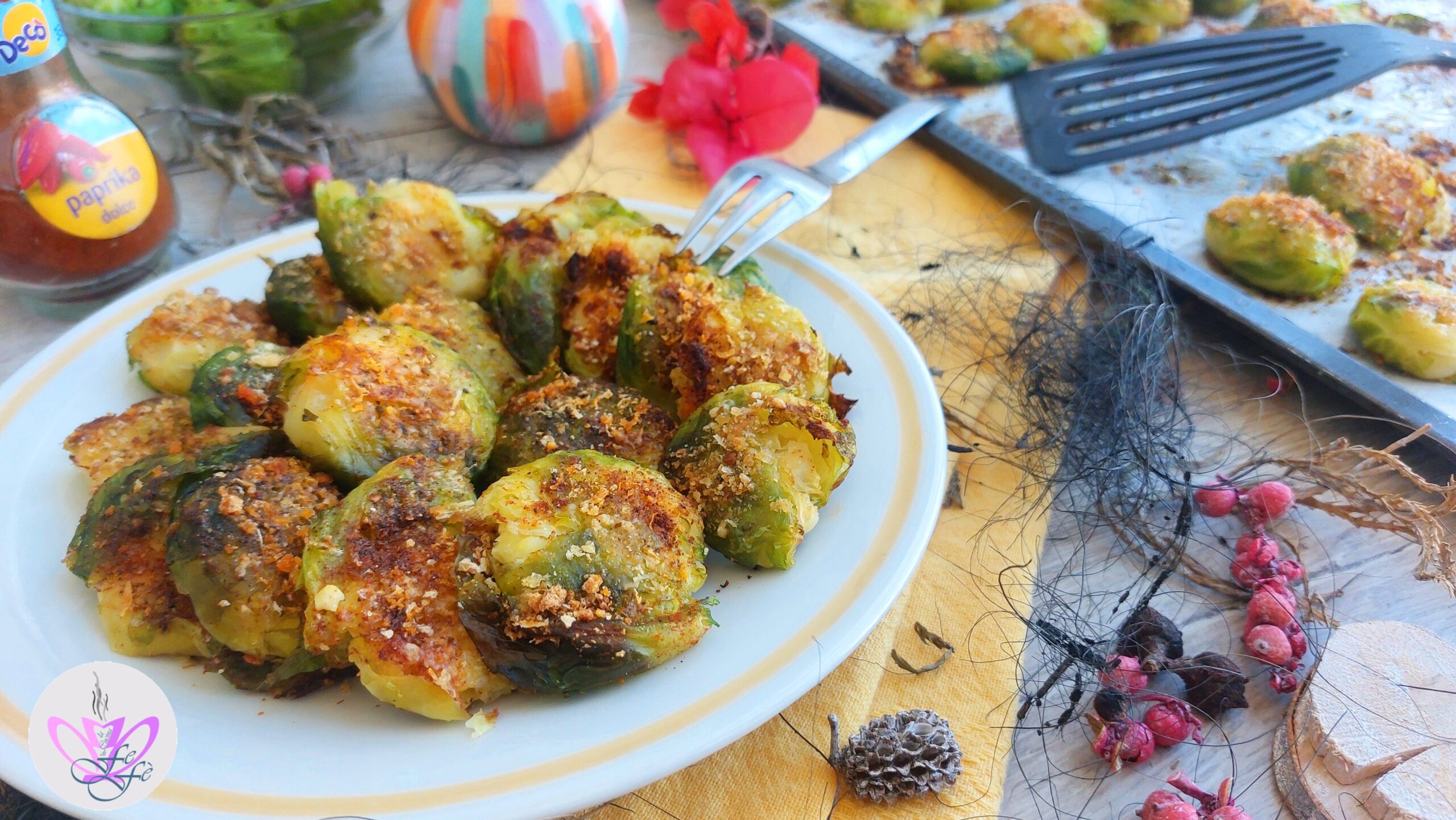 GEKNEUSDE GEROOSTERDE SPROUTJES
