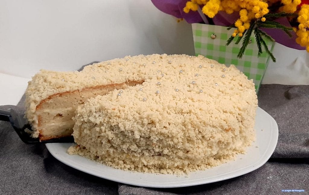 Klassieke mimosa taart