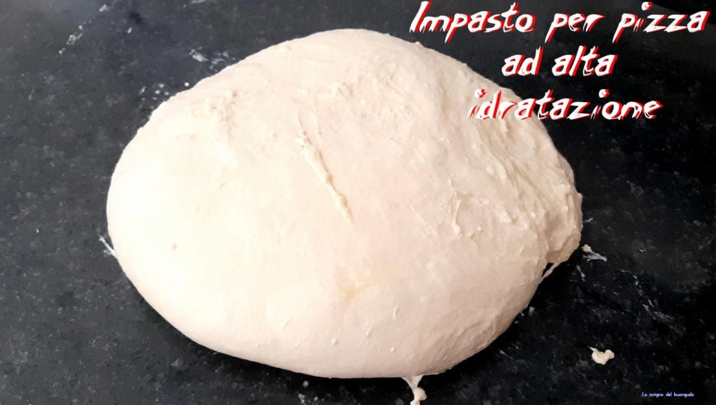 Hoog-hydratie pizzadeeg