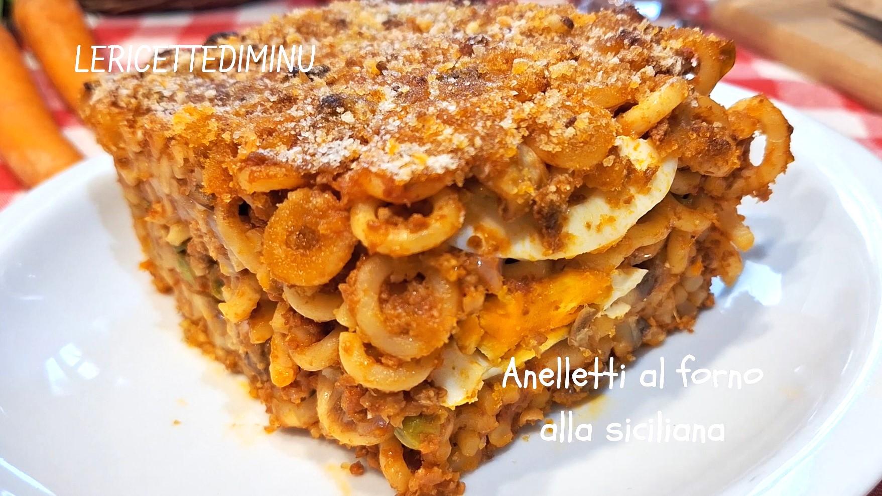Siciliaanse anelletti uit de oven