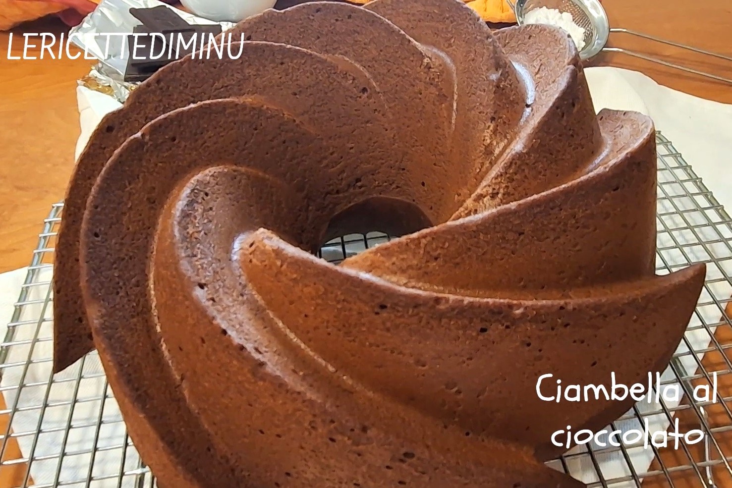 Warme melkchocolade tulband