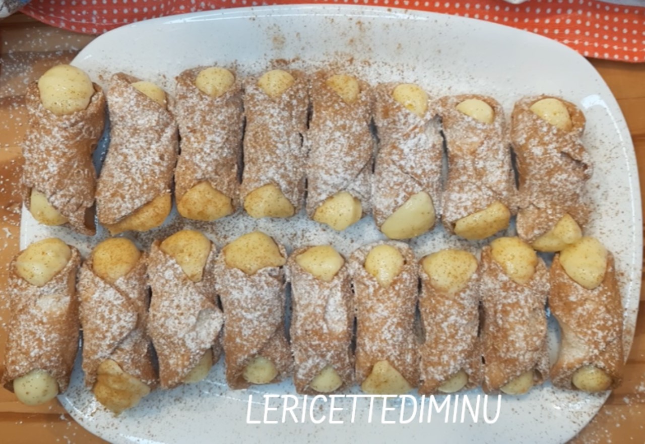 Banketbakkersroom voor het vullen van cannoli