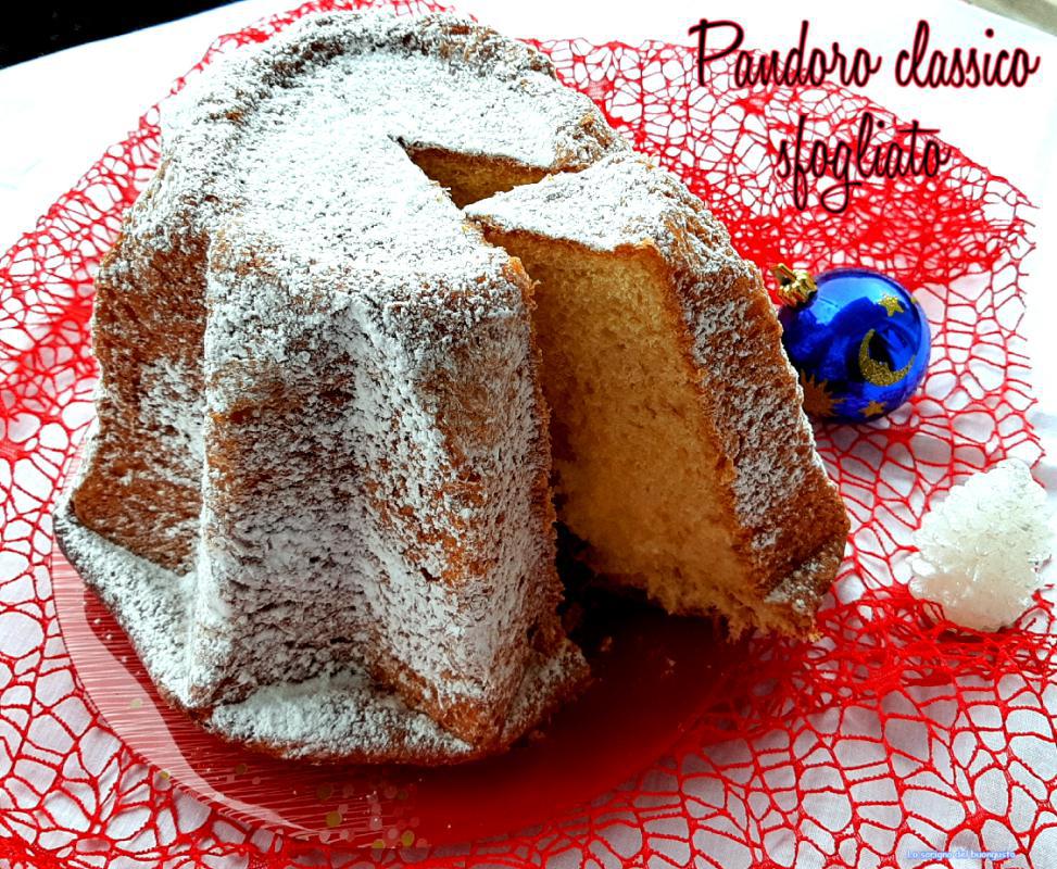 Klassieke bladerdeeg Pandoro