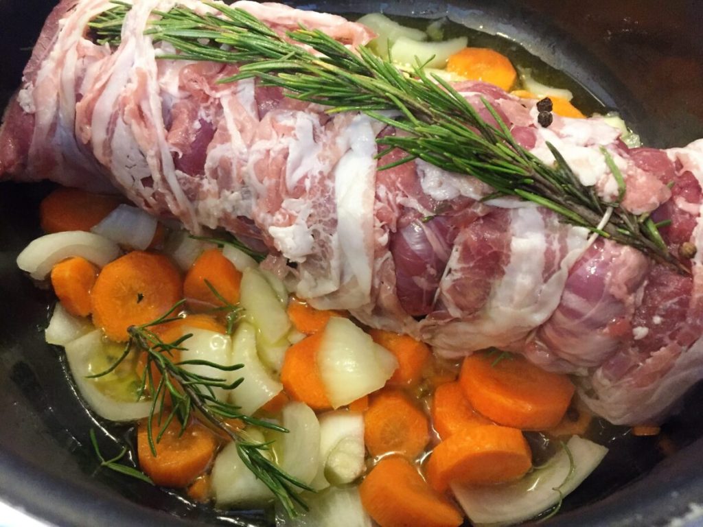 arrosto vitello patate forno