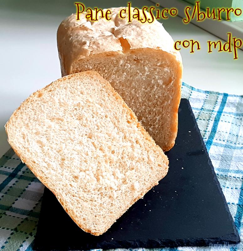 Klassiek brood zonder boter met bm