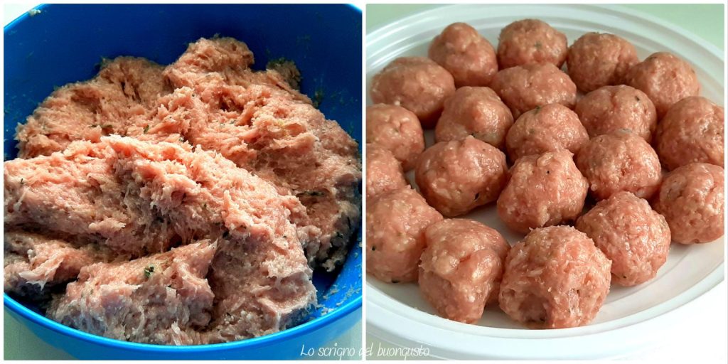 Kipgehaktballen in tomatensaus