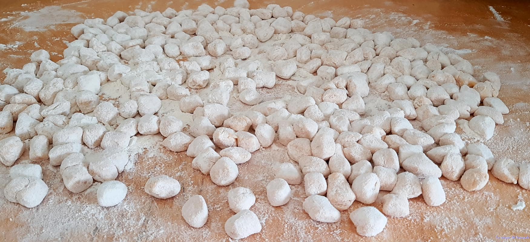Deeg voor pompoen gnocchi