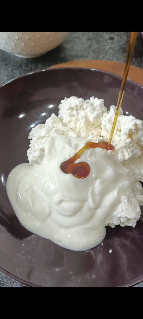 Bereid de cheesecake crème