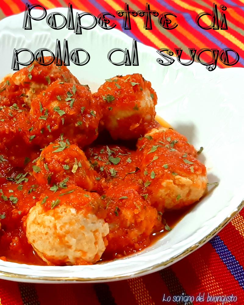 Kipgehaktballen in tomatensaus