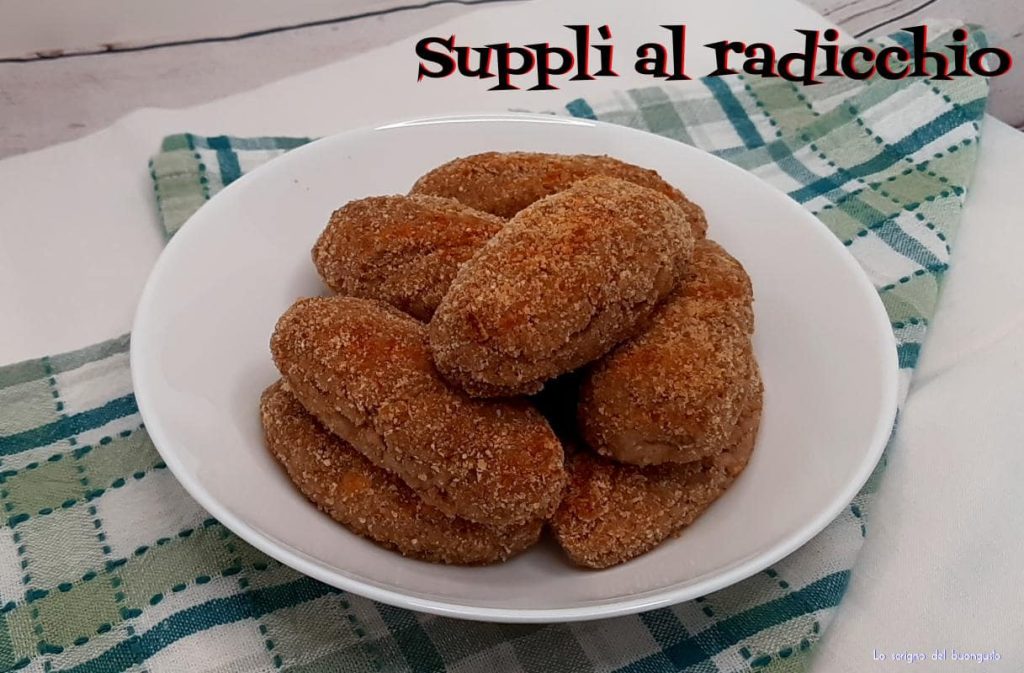 Supplì met radicchio