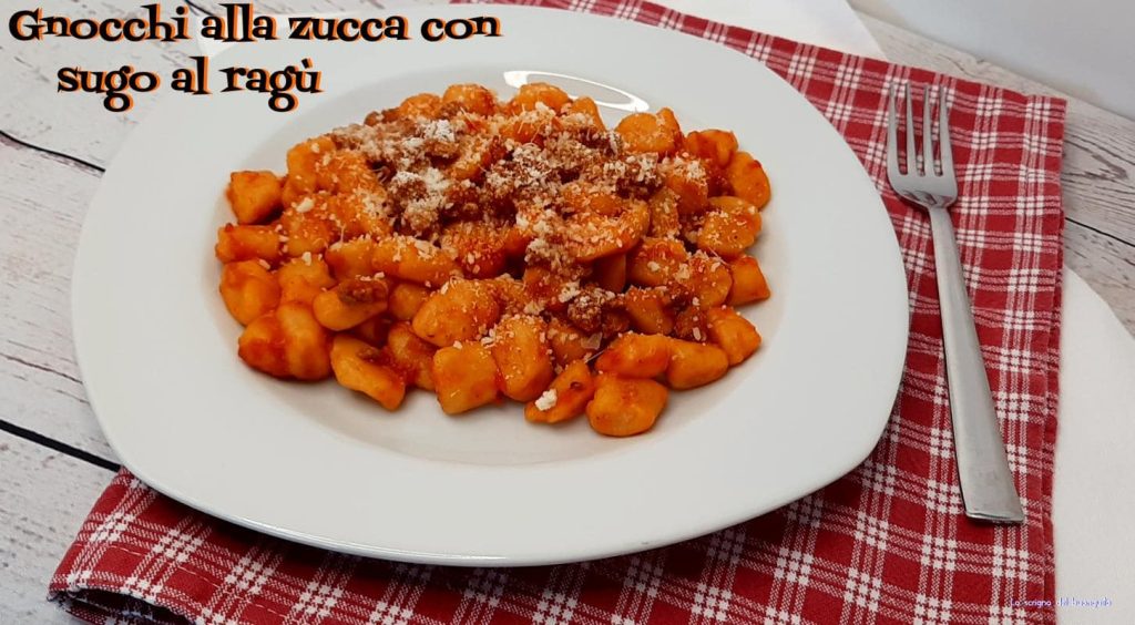 Pompoengnocchi met ragùsaus