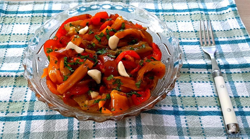 Geroosterde paprika's