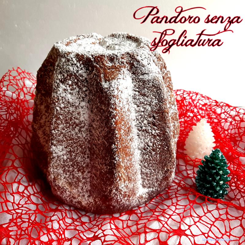 Pandoro zonder bladerdeeg