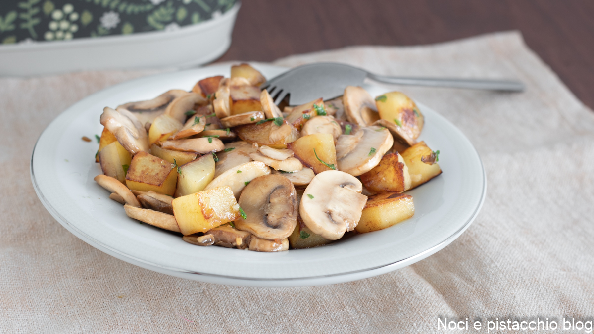 Aardappelen en champignons recept bijgerecht