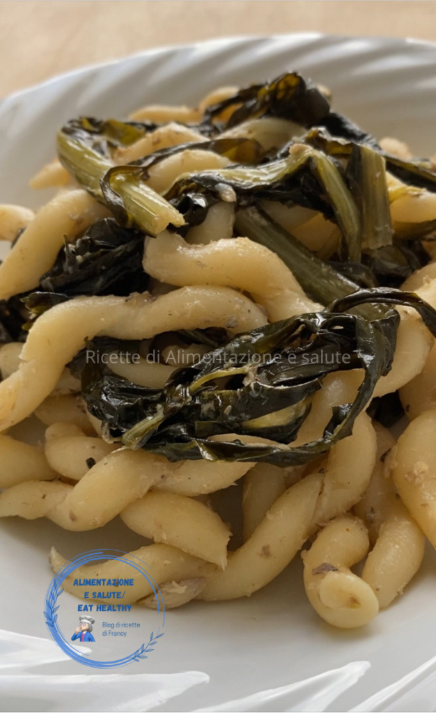 Antiverspillingspasta met restjes van cichorei