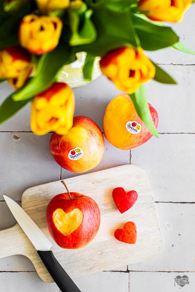 Appeltaart in een mok