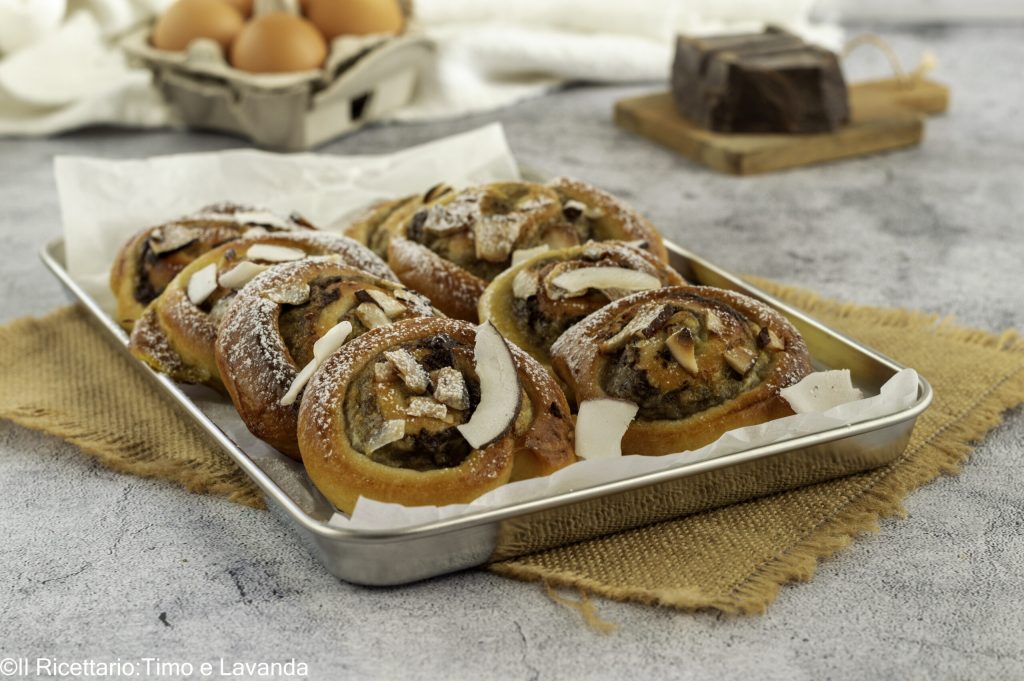 brioche met banaan en kokos